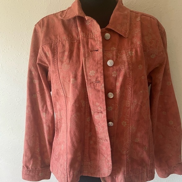 Women’s size large Cabela’s 100% cotton jacket button up T22 - Picture 1 of 6
